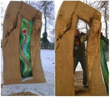 Nové dielo v Zámockom parku