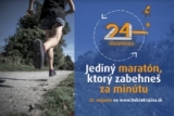 Zabehnite maratón za minútu a podporte Vstúpte