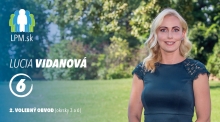 V 2. obvode kandiduje Lucia Vidanová