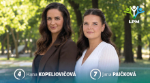 V 1. obvode kandiduje Kopeliovičová a Paičková