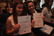 Študenti Gymnázia v Malackách si prevzali jazykové diplomy DSD od veľvyslanca SRN