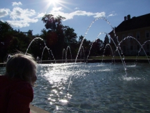Fontána v parku už funguje