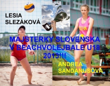 Malačanky majsterkami SR v beachvolejbala do 18 rokov